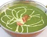ほうれん草チキンカレー Spinach Chicken（インド アジアン ダイニング プルニマ）