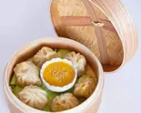 モモ「蒸し餃子」 6PMomo [Steamed Dumpling]（インド アジアン ダイニング プルニマ）