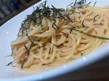 たらこスパゲティ（ALLISON HOUSE Café ＆ Bar AZAMINO）