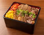 ハーフ＆ハーフ焼肉弁当(カルビ50g＆ハラミ50g)（【ステーキ＆焼肉弁当】シュチニクリン）