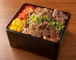 ハーフ＆ハーフ焼肉弁当(カルビ100g＆ハラミ100g)（【ステーキ＆焼肉弁当】シュチニクリン）