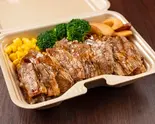 カルビオーバーライス(250g)（【ステーキ＆焼肉弁当】シュチニクリン）