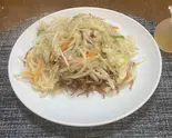 あの名店が復活！ボリュームたっぷり【野菜たっぷりあんかけがやみつき】あんかけバリバリ揚げ焼きそば（中華料理 天津）