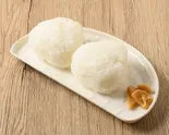 塩むすび2個(ヤマショウのごはん)