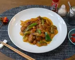【隠れファン多数！】とり肉のピーマンの辛味炒め（中華料理 天津）