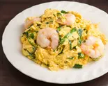 海老と卵炒め Prawn and Egg Stir-Fry（星宿飯店 浦安駅前店）