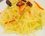 ジャガイモの千切り和え（星宿飯店 浦安駅前店）