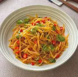 ジャガイモの油かけ和え(炝拌土豆丝)（正宗中国味·羊大厨）