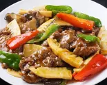 牛肉のオイスターソース炒め 牡蠣油牛肉（佳佳苑イオンモール津田沼North店）