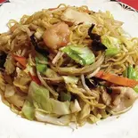 上海焼きそば 並（中華家 隆華）