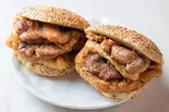 福建風バーガー 光餅夹（福盛軒）