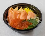(402)特上サーモン親子丼(金太郎鮨)