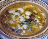 魚と高菜の特製煮込み(白身魚使用)（辣香屋）