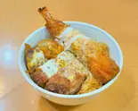ミックス丼（かつ丼ひさご）