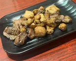 鹿児島産 地鶏の炭火焼き（和風な らーめん うまし）