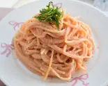めんたいこパスタ(cafe crerumi)