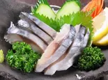 〆さば刺し（海鮮陶板居酒屋 赤の雅）