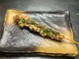 梅じそもも串（海鮮陶板居酒屋 赤の雅）