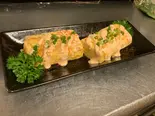 旨み油のシーチキンだし巻き玉子（海鮮陶板居酒屋 赤の雅）