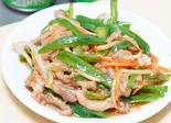 青椒肉絲(豚肉) Green Pepper Steak (Pork)(中華料理 大唐)