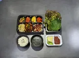 もやしプルゴギ定食 콩나물불고기정식（ミチンゴギ）