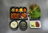 イイダコ炒め定食 쭈꾸미볶음정식（ミチンゴギ）