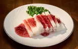 蓝莓山药/ブルーベリーと山芋の冷製(天山見・西北本場料理店・刀削麺(HalalaFood))