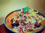 天山椒麻雞/山椒唐辛子鶏肉和え(天山見・西北本場料理店・刀削麺(HalalaFood))