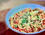 芹菜炒米粉/セロリ炒めビーフン(天山見・西北本場料理店・刀削麺(HalalaFood))