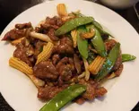 牛肉オイスターソース炒め（大珍飯店）