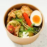 人気No.1!かち鳥の海苔弁(大分唐揚げ かち鳥 本店)