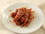 せせりのヤンニョムチキン(大分唐揚げ かち鳥 本店)