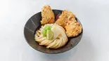 鶏天ぶっかけうどん（うどん魂 侍-SAMURAI-）