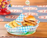 クリスピーベーコンスマッシュバーガーCRISPY BACON SMASH(レクロ ジーンズリペア&ハンバーガー)