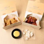 フライドチキン+お好みチキンセット(ランチ)Fried chicken + Favorite chicken set Lunch（熟成肉専門店 ヨプの王豚塩焼 吉祥寺店）