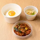 タコ炒め丼(スープ付き) Stir-Fried Octopus Rice Bowl (with Soup) (ランチ)（熟成肉専門店 ヨプの王豚塩焼 吉祥寺店）
