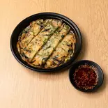 野菜チヂミ (ランチ)Vegetable korean pancake Lunch（熟成肉専門店 ヨプの王豚塩焼 吉祥寺店）
