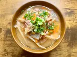 具だくさん豚汁pork miso soup（【カラダが喜ぶオムライスCafe】Egg House～小平店～）