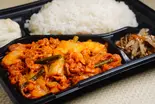 豚キムチ弁当 М Pork Kimchi Bento М（ガッツリスタミナ弁当！！野郎の道！！～小平店～）