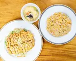 Bセット(油淋鶏、半チャーハン、スープ)（福林楼）