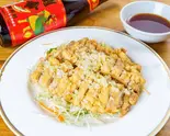 油淋鶏 Chicken with Spring Onions and Vinegar Soy Sauce（福林楼）
