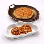 【DHA】お好み焼きとお魚のトマト煮(幼児食後期)(完食ラボ 目黒店)