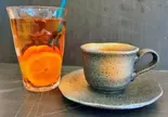 香港レモンティー(ホット)（香港傳奇 浅草店）