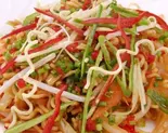 ベジタブルチャウミンVegetable Chowmein（MALIKA井土ヶ谷店）