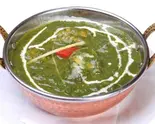 ほうれん草チキンカレーSag Chicken curry（MALIKA井土ヶ谷店）