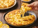 チーズコーンチヂミ（韓国家庭料理フルハウス）
