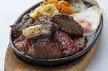 ガーリック焦がしバター醤油ステーキBOX 200g（肉と米 ハジメ(微吟飯店)）