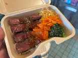 赤字覚悟ハジメステーキ丼（肉と米 ハジメ(微吟飯店)）