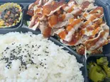軽めなのに満足!豚しゃぶ弁当!(摂津ふれあい弁当)