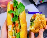 豚焼肉のバインミー（キムソンクアン）